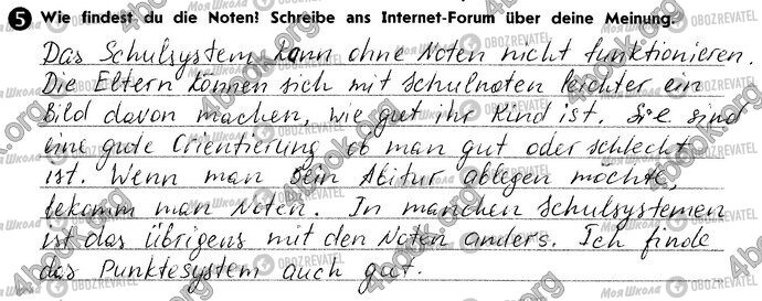ГДЗ Німецька мова 10 клас сторінка Стр36 Впр5